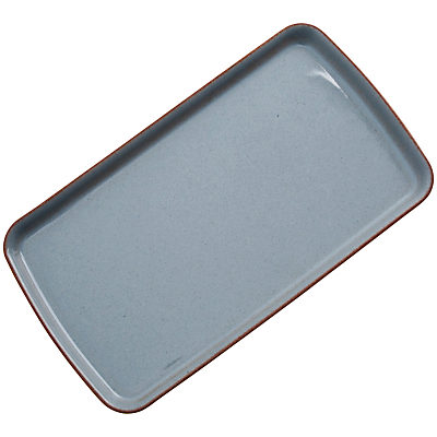 Denby Heritage Rectangle Plate, Blue, Seconds Denby Heritage Rectangle Plate, Blue, Seconds